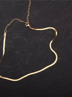 CHOKER买可叠加新款金属颈链