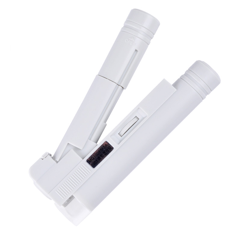 拜斯特便携40/80/100倍放大镜带灯刻度手机显微镜鉴定印刷纺织 - 图3