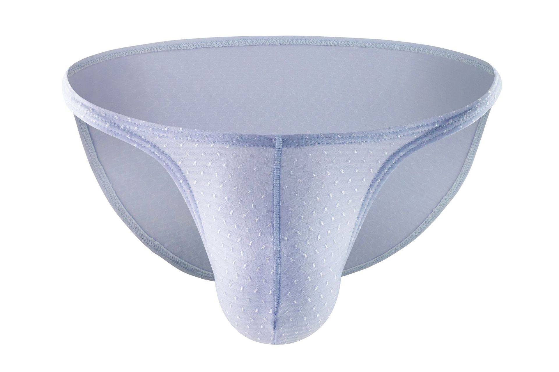 男士冰丝三角内裤低腰性感u凸囊袋透气速干夏季薄款青年短裤头潮,淘宝优惠券,粉丝福利购,淘宝优惠卷