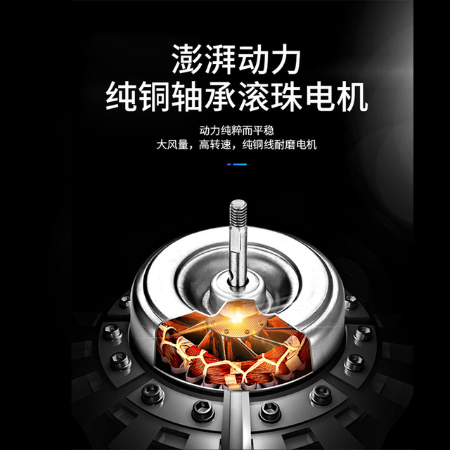 。圆筒排气扇管道抽风机6寸7寸8寸10寸厨房油烟排风扇卫生间换气 - 图1