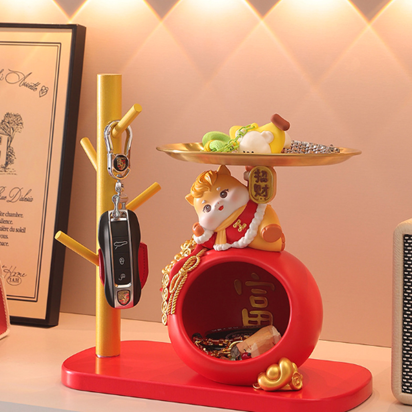 JOJO'S L. PD.Guide.马年招财玄关收纳摆件客厅家居钥匙  |  导让,淘宝优惠券,粉丝福利购,淘宝优惠卷