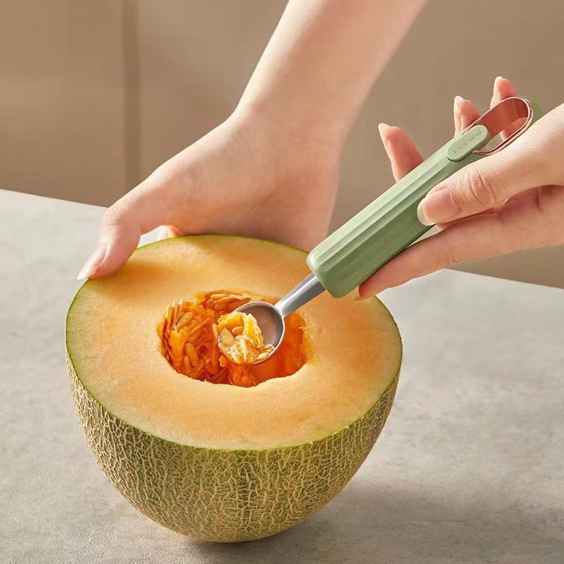 JOJO'S L. PD.杂货先生.水果挖球器厨房不锈钢挖球勺西瓜 | 约克,淘宝优惠券,粉丝福利购,淘宝优惠卷