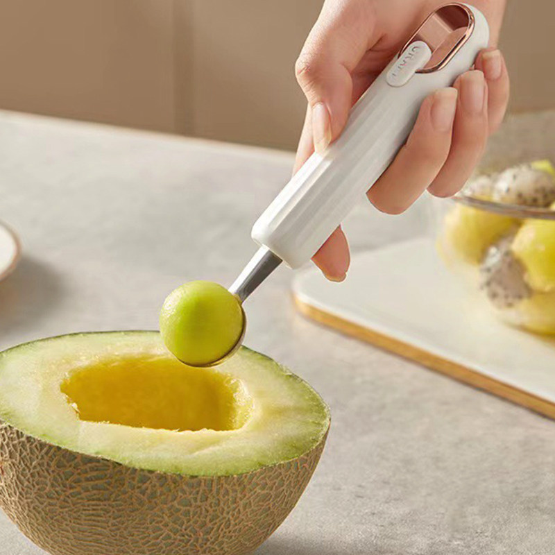 JOJO'S L. PD.杂货先生.水果挖球器厨房不锈钢挖球勺西瓜 | 约克,淘宝优惠券,粉丝福利购,淘宝优惠卷