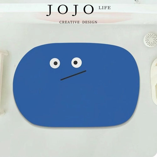 JOJO'S L. PD.bengu.卡通异形硅藻泥地毯家用卫生间浴室 | 本古 - 图1