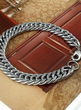 工厂直销男士钛钢链条项链个百搭吊坠男生链挂件装饰品长款配饰