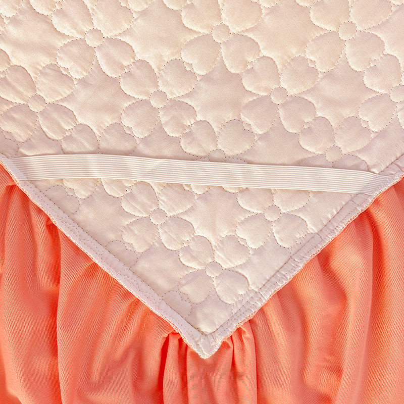 新款冬季婴儿绒夹棉床裙单件加绒加厚蕾丝边珊瑚绒床罩床单床围裙,淘宝优惠券,粉丝福利购,淘宝优惠卷