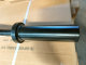 Household all-black barbell 1.5-meter curved straight bar