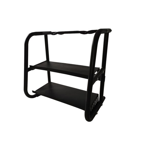 Kettlebell storage rack dumbbell rack double-layer household commercial three-layer dumbbell rack gym kettlebell hexagonal barbell bar