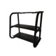 Kettlebell storage rack dumbbell rack double-layer household commercial three-layer dumbbell rack gym kettlebell hexagonal barbell bar