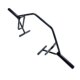 Hexagonal barbell open black deadlift squat