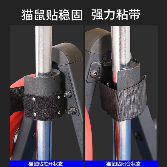 Household barbell rack large hole small hole storage rack