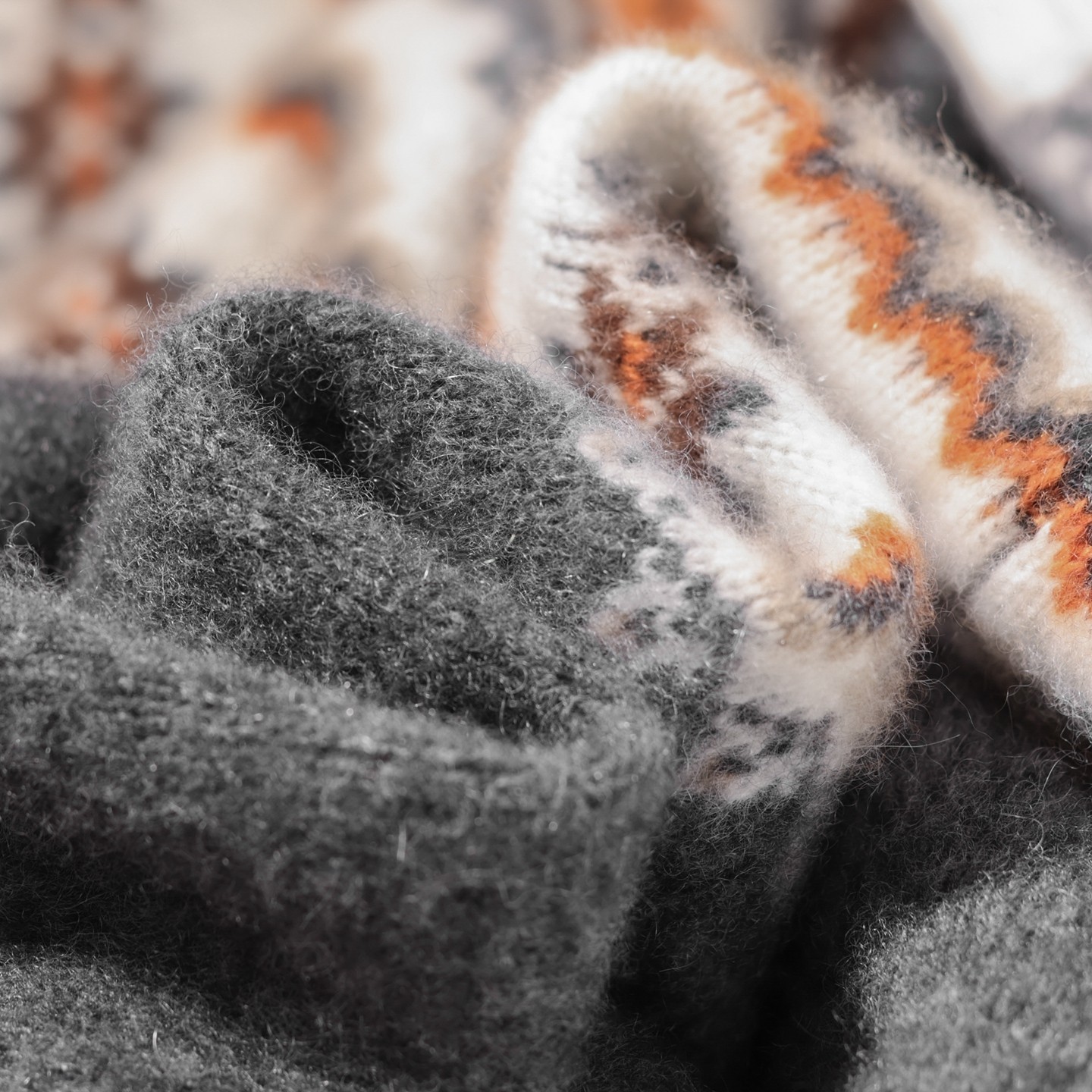 费尔岛系列~儿童羊毛衫男童半高领毛衣女童针织衫宝宝加厚打底衫,淘宝优惠券,粉丝福利购,淘宝优惠卷