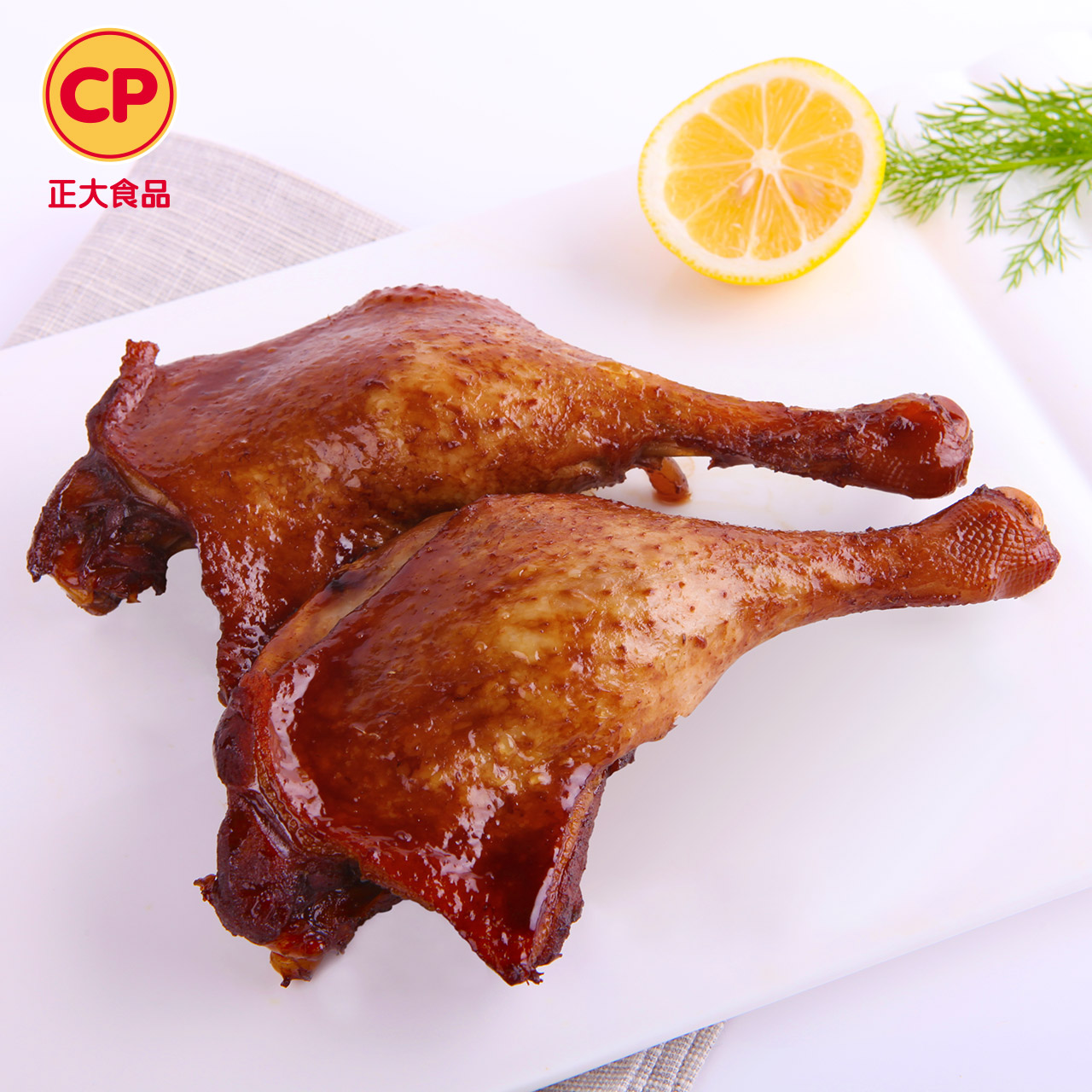 正大优选鸭腿500g*2袋新鲜生鸭边腿肉冷冻生食材非熟食鸭肉冰冻