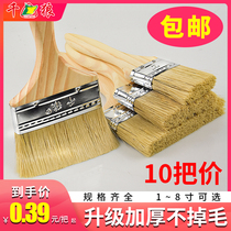 PAINT BRUSH HAIR BRUSH SUB INDUSTRIAL DUST REMOVAL HARD PIG HAIR MANE SMALL SOFT HAIR BARBECUE POSITIVE PURE PIG HAIR BRUSH NOT SWEATER