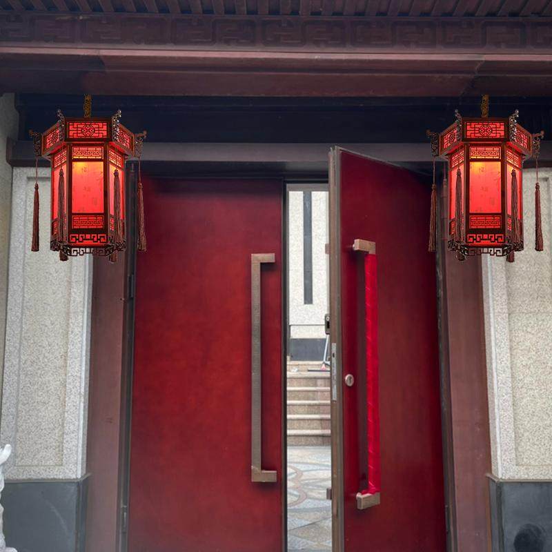 中式实木宫灯灯笼吊灯寺庙祠堂中国风仿古风建筑凉亭庭院门头户外,淘宝优惠券,粉丝福利购,淘宝优惠卷