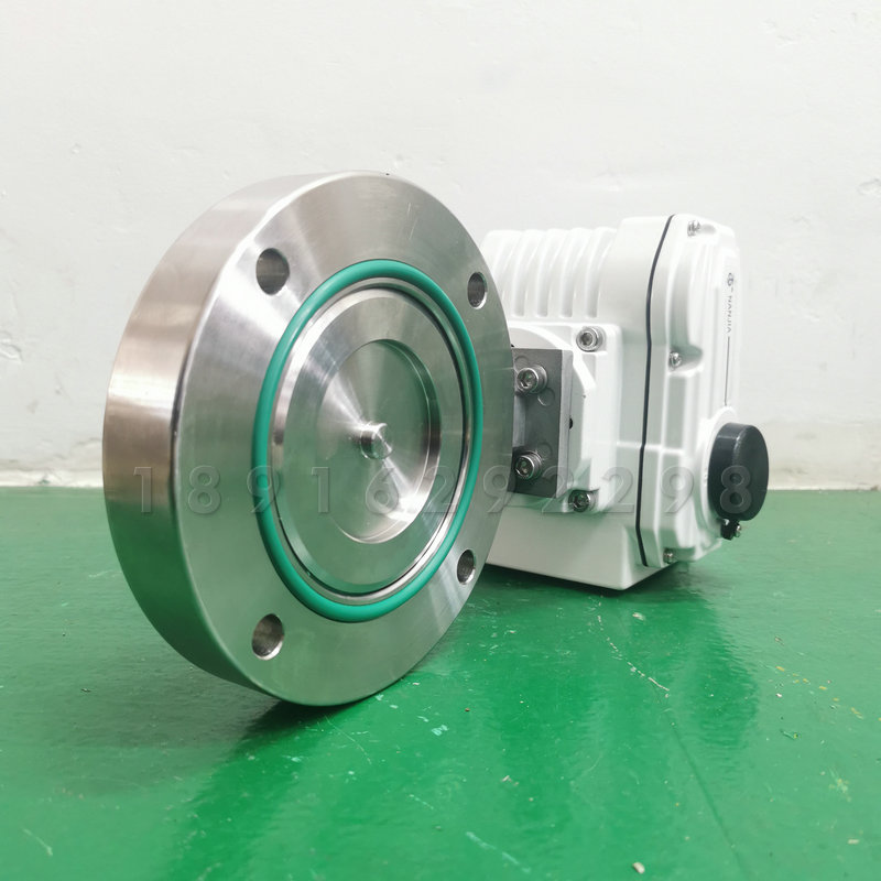 GID电动真空蝶阀零泄漏抽负压罐底放料防爆切断开关流量调节阀门 - 图2