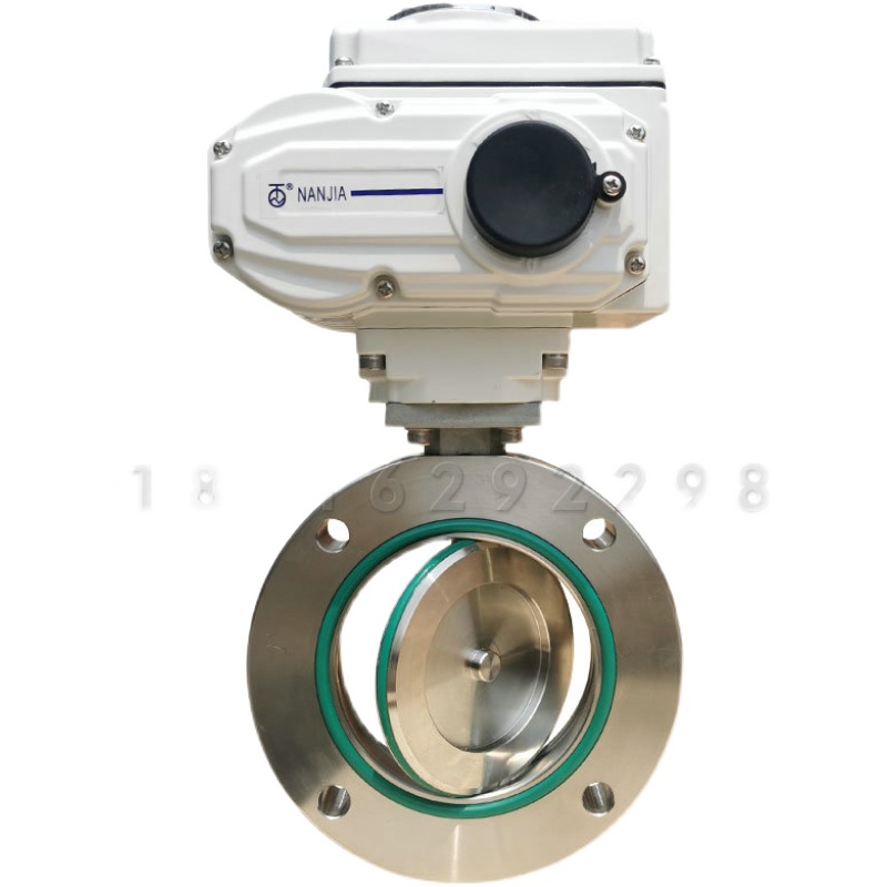 GID电动真空蝶阀零泄漏抽负压罐底放料防爆切断开关流量调节阀门 - 图3