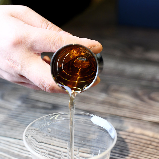 Naranja日式不锈钢内外精抛刻度数字量酒器盎司器盎司杯量杯调酒