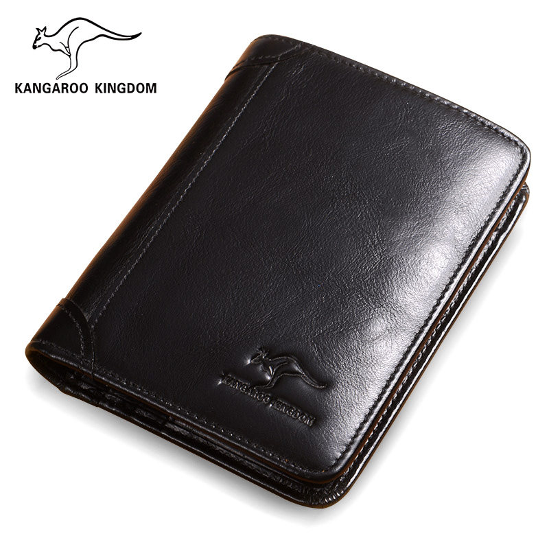 男士短款2020新款竖款头层真皮钱包 kangarookingdom钱包