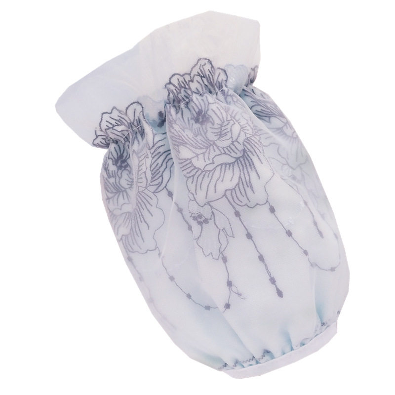 蕾丝袖套女短款冬季三层防污护袖成人米白色羽绒服套袖办公室袖头,淘宝优惠券,粉丝福利购,淘宝优惠卷