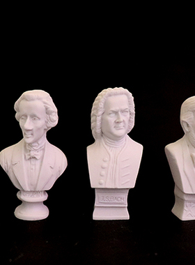 北欧ins风树脂音乐家装人物雕像