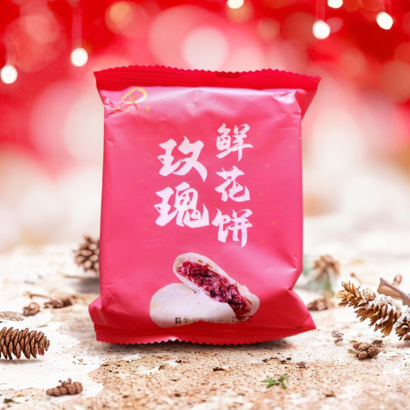 平阴玫瑰鲜花饼酥皮月饼礼盒伴手礼山东玫瑰花香酥精制老式特产济,淘宝优惠券,粉丝福利购,淘宝优惠卷