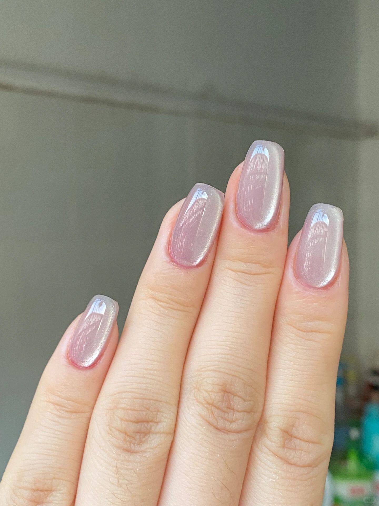 星空王子美甲白月光猫眼纯手工穿戴甲2025年新款高级感短款定制,淘宝优惠券,粉丝福利购,淘宝优惠卷