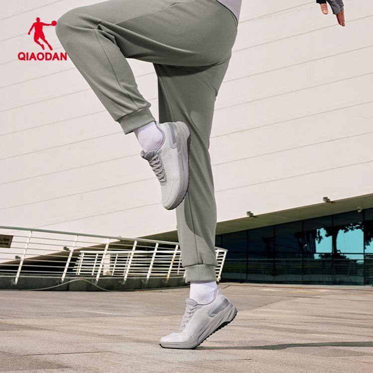 乔丹运动裤加绒裤男2025秋冬针织绒里长裤束脚加绒休闲裤运动裤男,淘宝优惠券,粉丝福利购,淘宝优惠卷