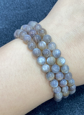 天然黑金骨干手串时尚小清新