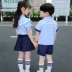 Ngày thiếu nhi Trang phục thiếu nhi Nam và nữ Thiếu nhi Hợp xướng Quần áo Trường mẫu giáo Đồng phục biểu diễn Trang phục Hoa cô gái Váy - Trang phục