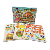 Small bird 3 stereo puzzle jigsaw puzzle-Fifes dream playground Baby early lessons intellect 3-4-5-6