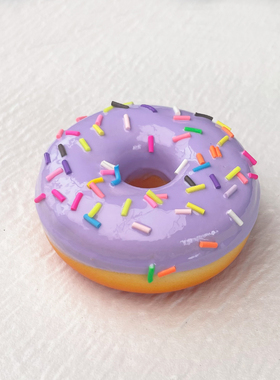 仿真甜甜圈模型假蛋糕装饰摆件