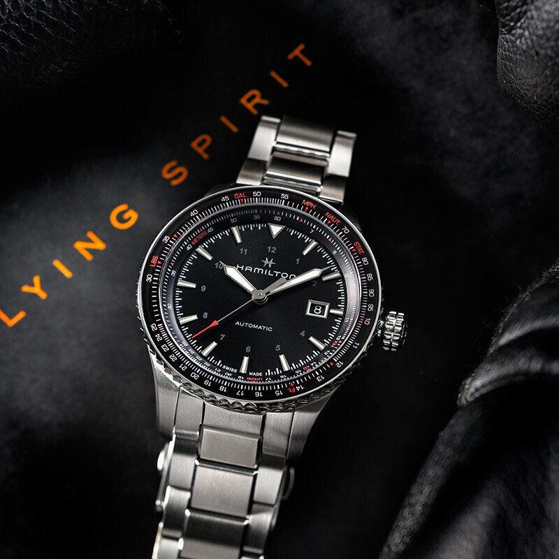 汉米尔顿Hamilton  H76615130 天际换算飞行员表 自动机械男表
