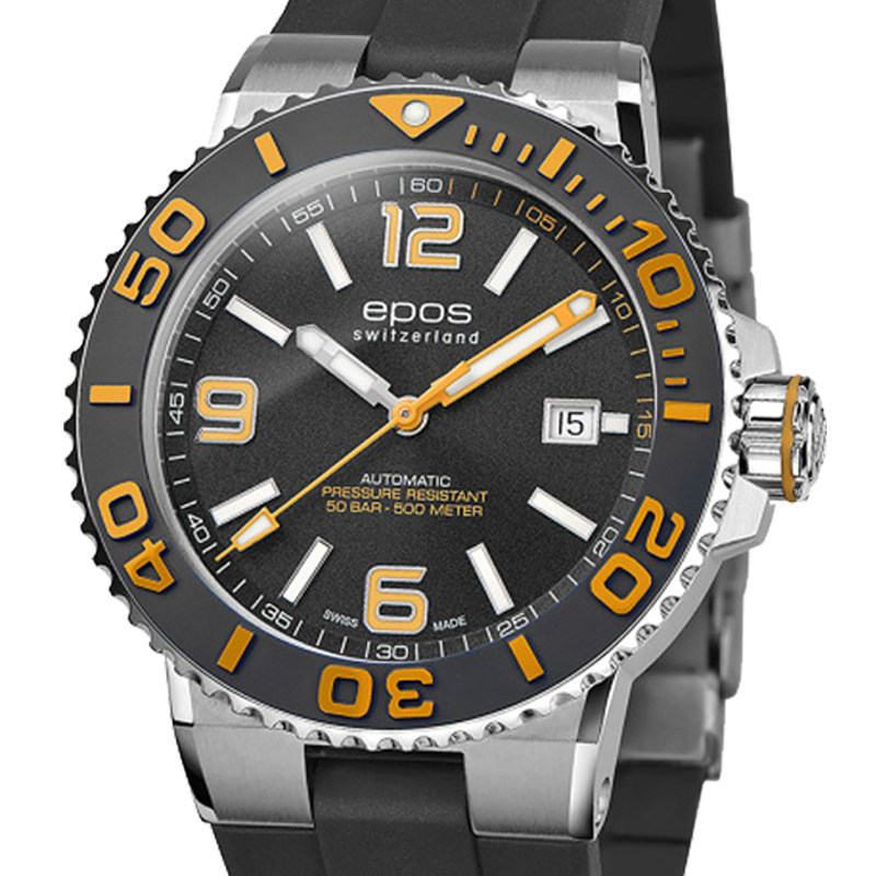【直营】爱宝时EPOS运动系列 3441.131.99.52.55潜水机械男表