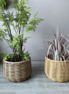 植物盆栽花篮采摘收纳储物菜篮子