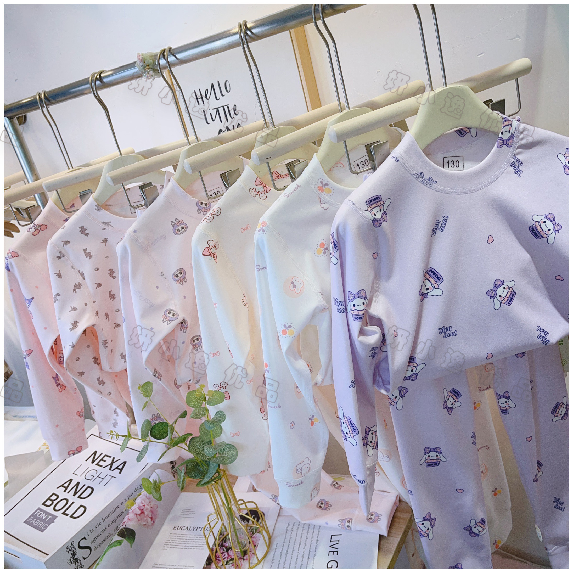 女童卡通德绒收口中领家居服儿童保暖睡衣套装宝宝秋衣裤舒适A类,淘宝优惠券,粉丝福利购,淘宝优惠卷