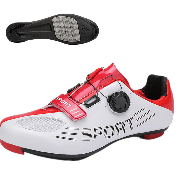 New upline starting line road lock cycling shoes