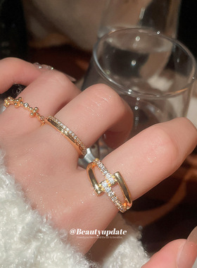 许我耀眼许妍赵露思余生有涯叶思北毛晓彤欢乐家长群戴静同款戒指