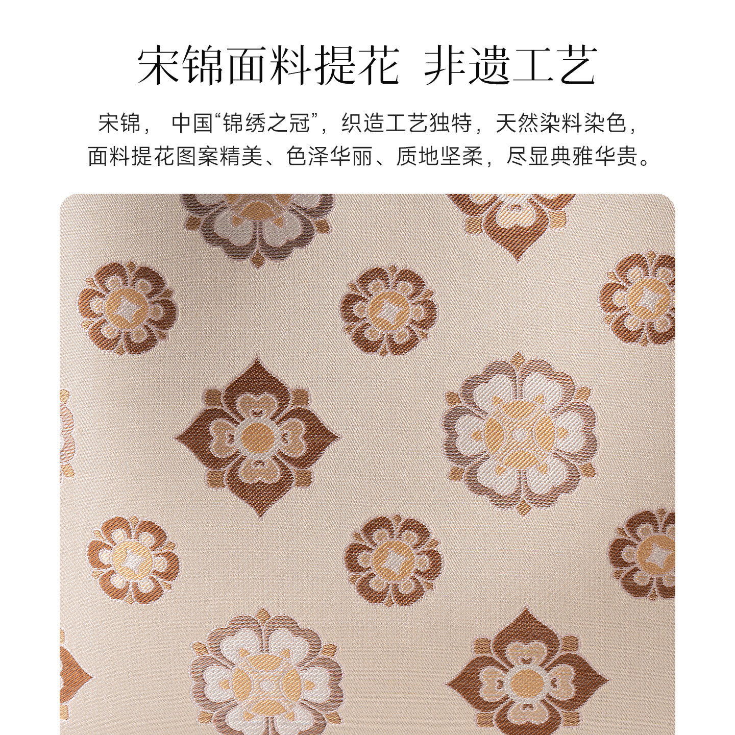 2026新款宋锦小宝相花真皮手提水桶女包单肩斜挎包送妈妈长辈礼品