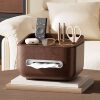 Medieval style light luxury multifunctional desktop storage box