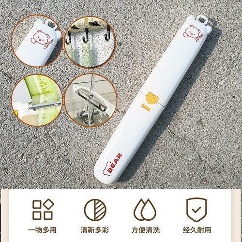 水果削皮刀二合一双头两用果蔬瓜刨家用厨房可爱户外便携水果刀具 - 图2