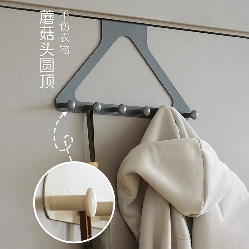 门后挂钩免打孔挂衣架卧室不占空间的衣柜侧面衣帽架门上衣服挂架,淘宝优惠券,粉丝福利购,淘宝优惠卷