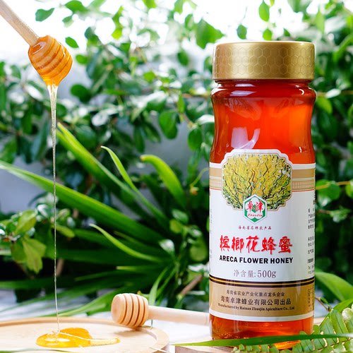 蜂蜜卓津槟榔花蜂蜜500g蜂蜜液态蜜老蜂农自产蜂蜜 - 图0