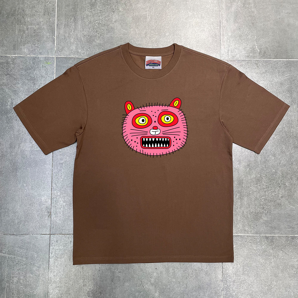 王有病工作室 220G轻薄高织不透！恶搞趣味胡子人百搭创意短袖T恤,淘宝优惠券,粉丝福利购,淘宝优惠卷