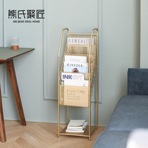 Office Magazines Press Shelf Company Corporate Propaganda Single Frame Color Page Information Show Shelf Studio Newspaper Bookshelves