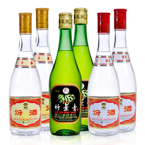 汾酒53度黄盖汾45度竹叶青酒42度红盖475ml*6瓶杏花村露酒 - 图3