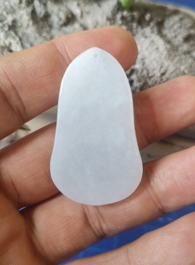 孤品观音翡翠玉石吊坠