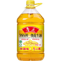 (Ruhua straight camp) Ruhua 5S squeezing first-class peanut oil 4L edible oil grain oil