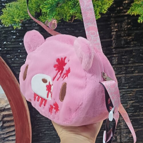 暴力熊格鲁米GLOOMY BEAR毛绒小斜挎包平替更新款 - 图3