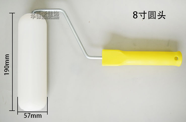 包邮华德豪佳饰8寸空心光身滚筒刷 硅藻泥弹涂艺术漆浮雕专家工具